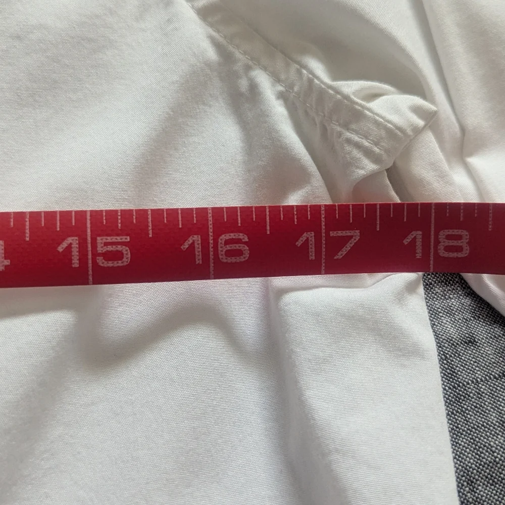 White Button-Up Shirt - Picture 7 of 8